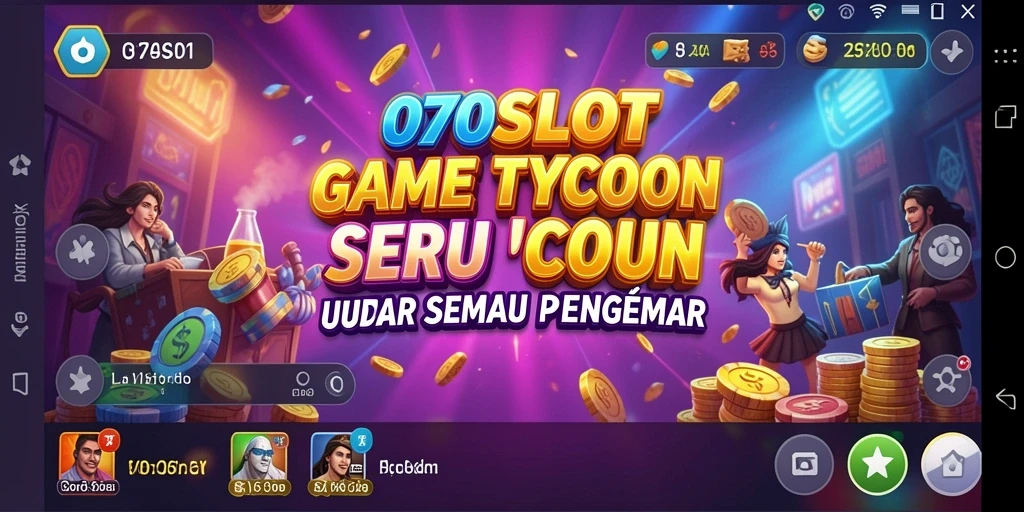 Tampilan menarik dari gameplay <strong>070SLOT</strong> menampilkan keseruan bermain Tycoon.
