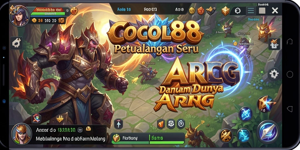 Tampilan gameplay COCOL88 yang penuh aksi dan petualangan.