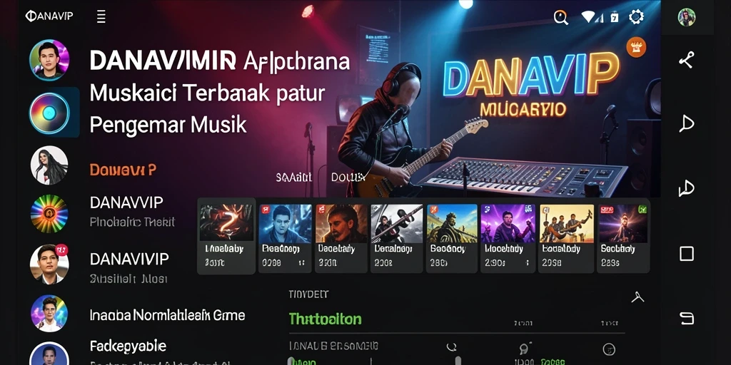 Tampilan menarik dari gameplay DANAVIP yang menyenangkan.