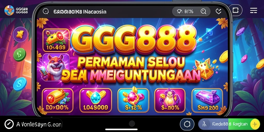 Screenshot gameplay GGG888 dengan tampilan slot yang menarik.