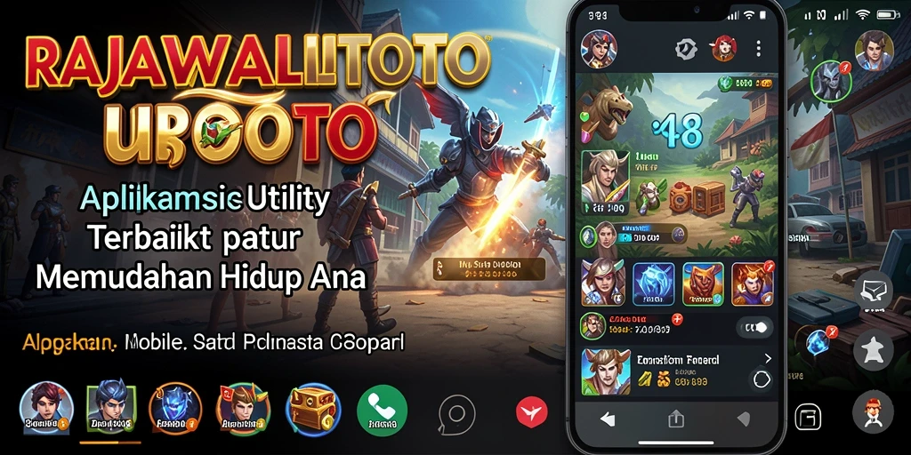 Tampilan utama RAJAWALITOTO yang intuitif dan fungsional.