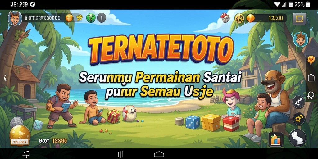 Gameplay TERNATETOTO yang seru dan penuh tantangan.
