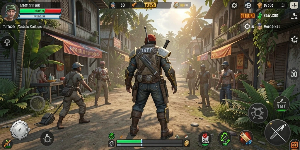 Tampilan gameplay TOTO20 dengan suasana simulasi yang mendetail.
